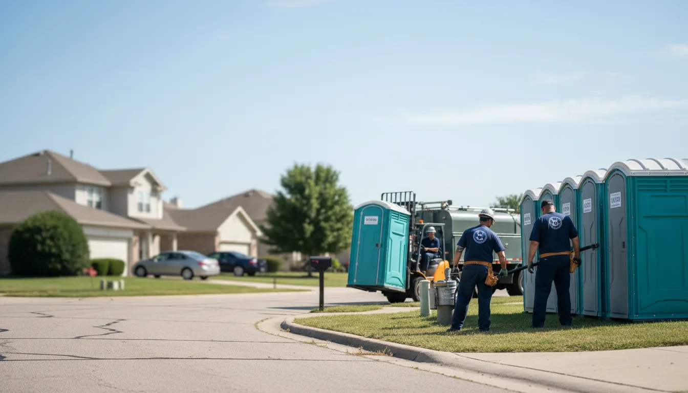 Porta Potty Rental in Oklahoma near me